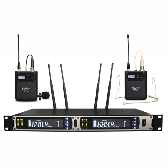 UR-390 真分集頭戴領夾無線麥克風